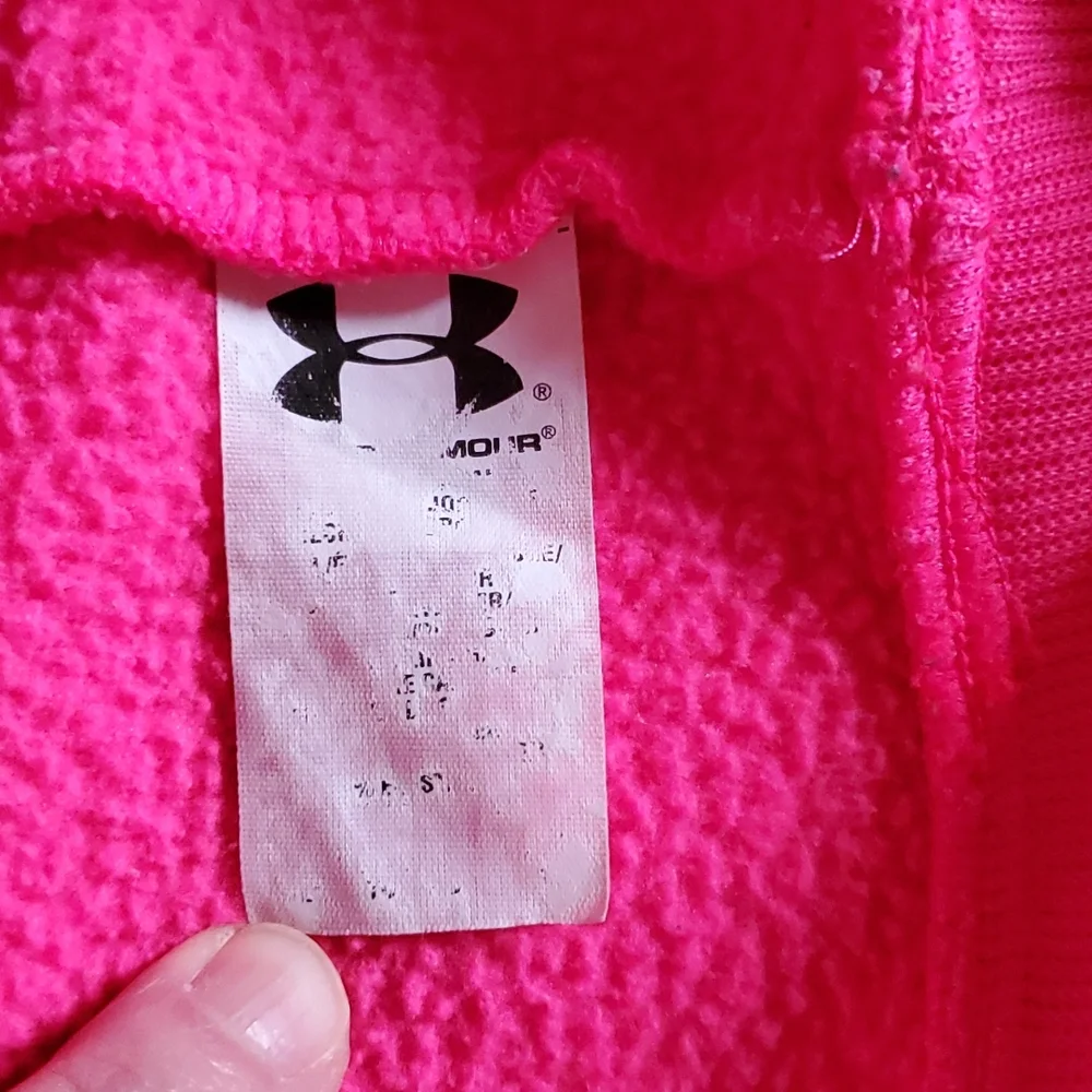 Women's Under Armour pink hoodie sweatshirt - Picture 4 of 4